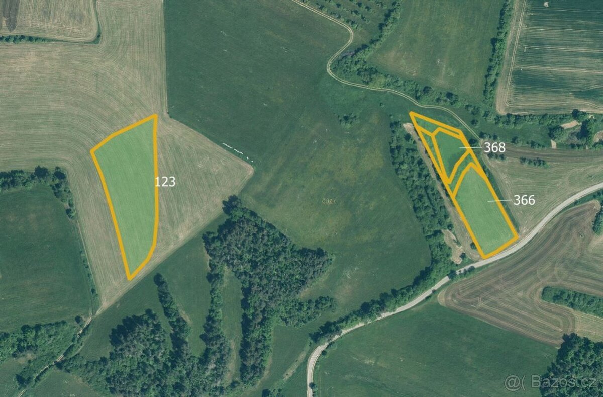 Zemědělská půda, prodej, Škůdra, Strašice, Strakonice