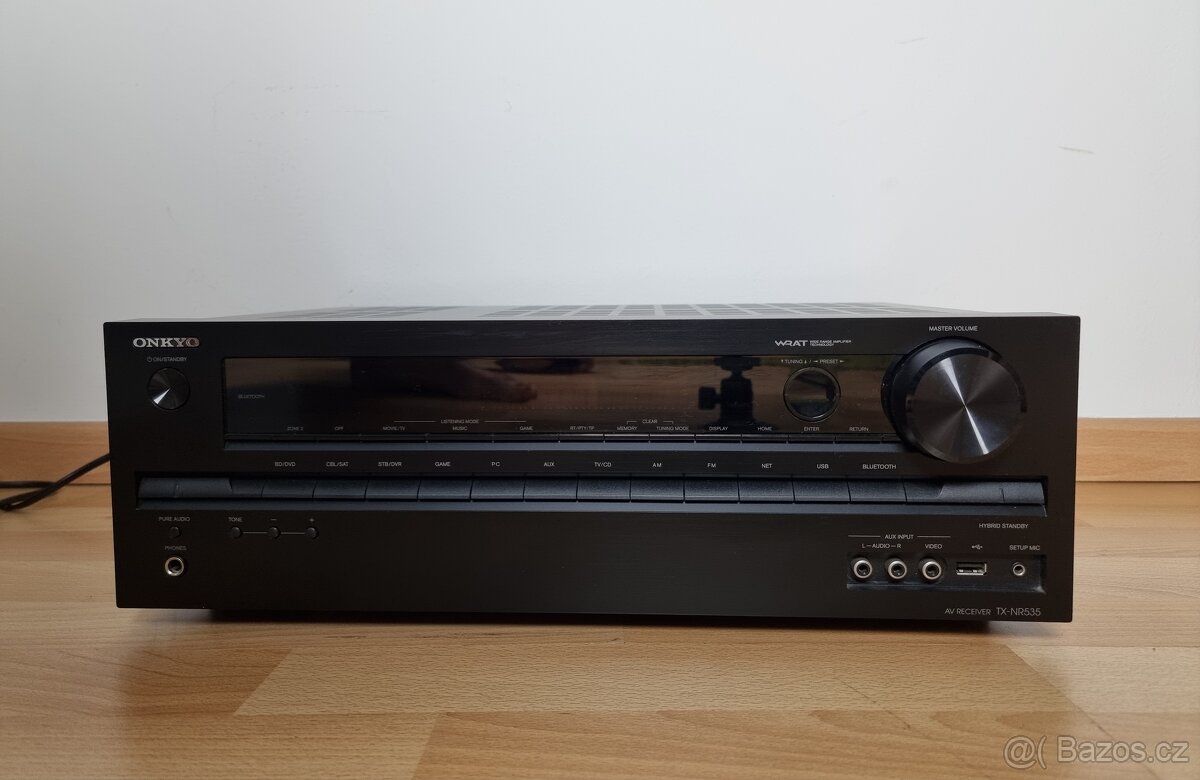 Onkyo TX-NR535 AirPlay, DLNA, Bluetooth, internetove rad