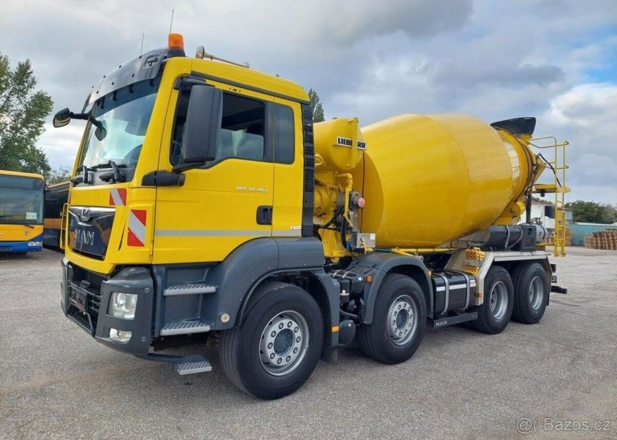 Prodám Nástavba MAN TGS 32.460 BB Liebherr 9m3 8x4