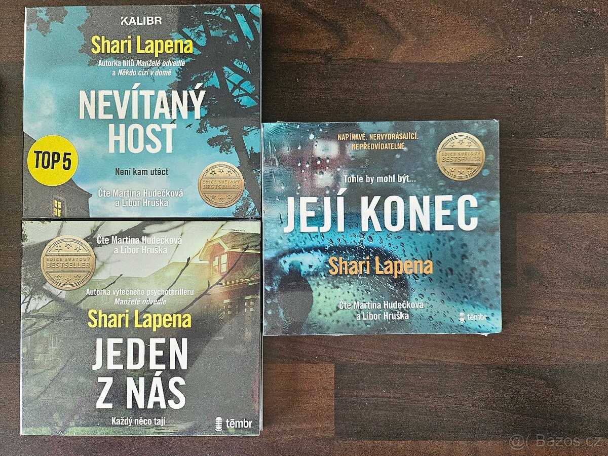 3x audiokniha shari lapena