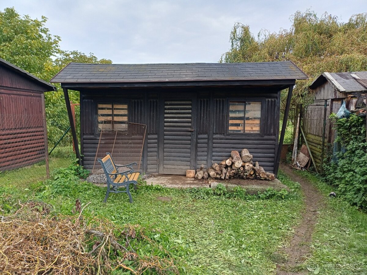 Zahradní domek za odvoz