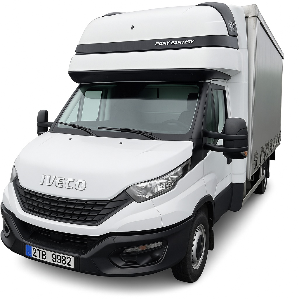 PRODÁM KOMPLET 2× IVECO DAILY 35S18 – PLACHTA 10 PALET