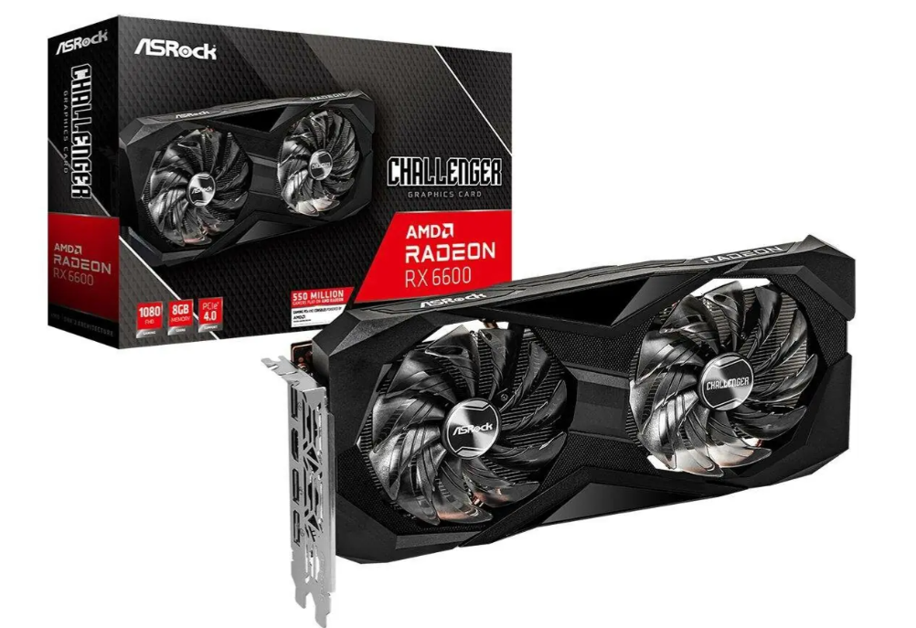 ASRock Radeon RX 6600 Challenger D