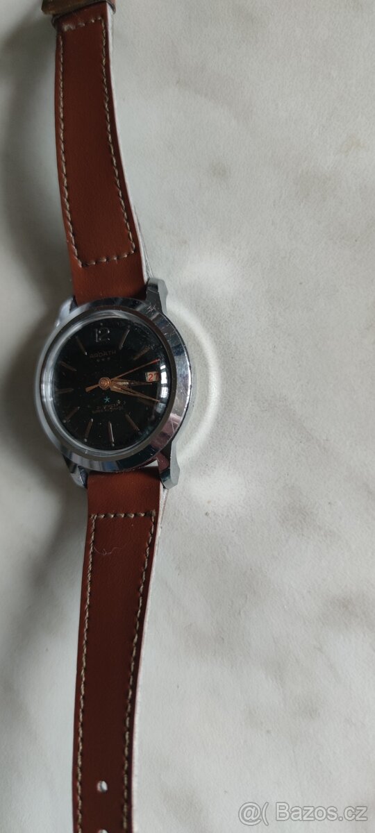 Švýcarské starožitné hodinky ARDATH Automaty funkční