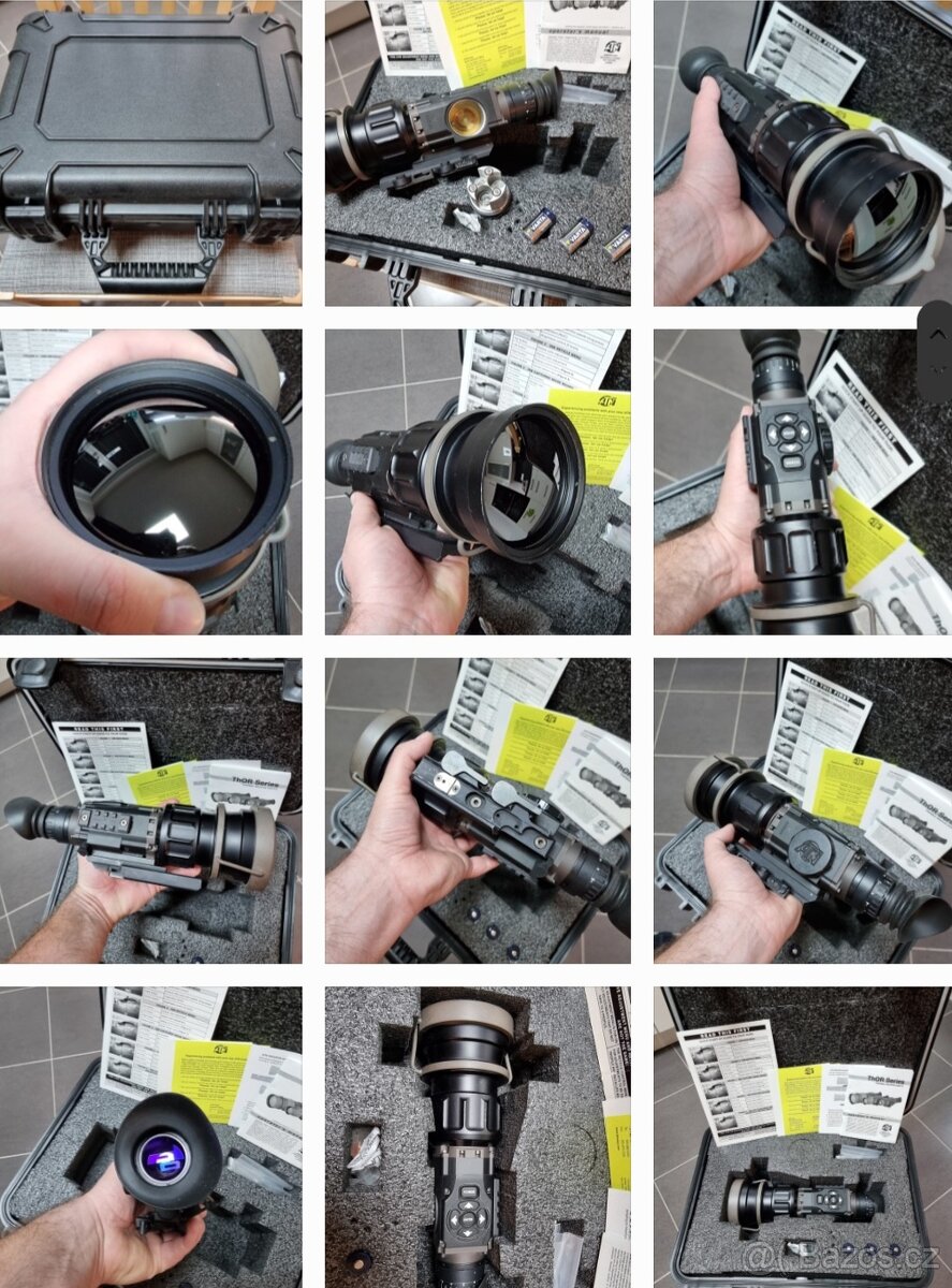 Dalekohled Termovize termokamera profi, nejvyšší model 336