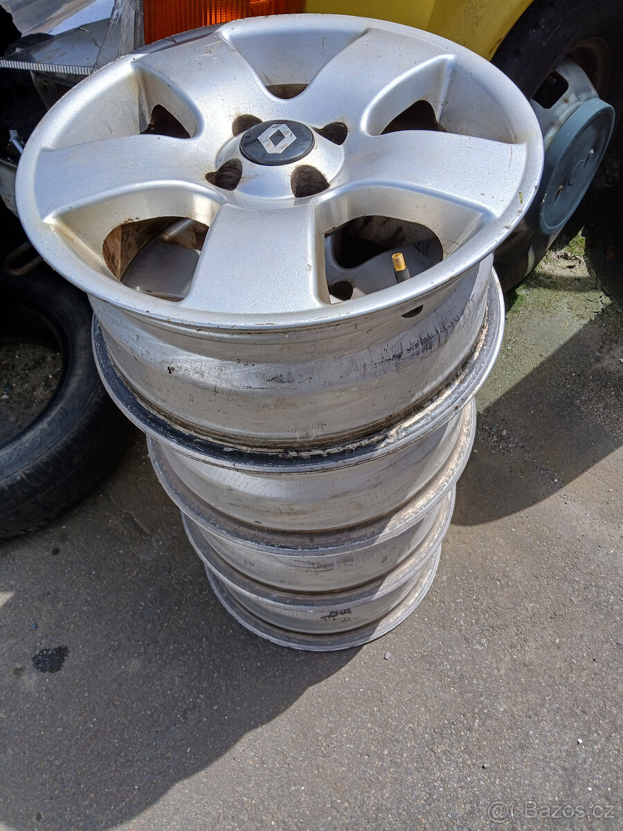 Hliníkové disky Renault 15"
