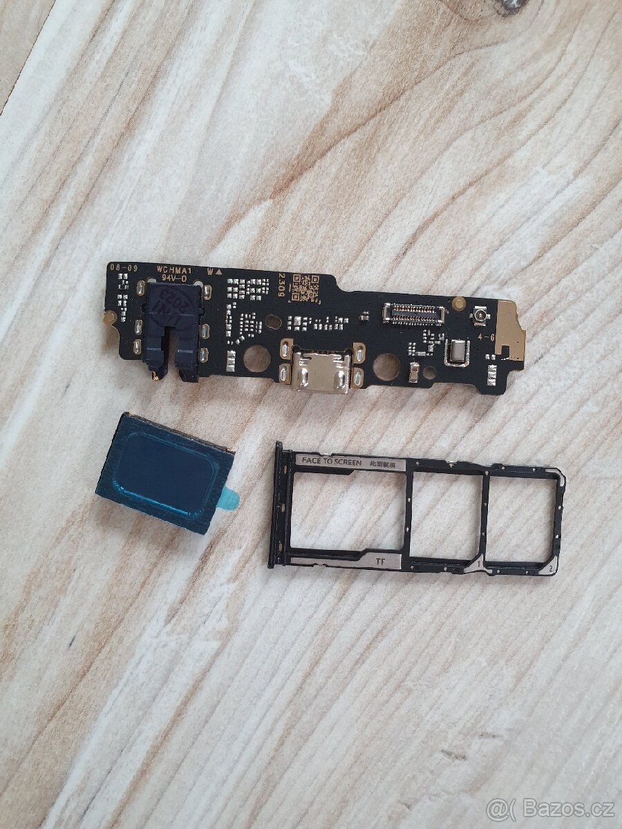 Mikrofon,nabíjecí deska,slot SIM Xiaomi Redmi A1,A1+,A2,A2+