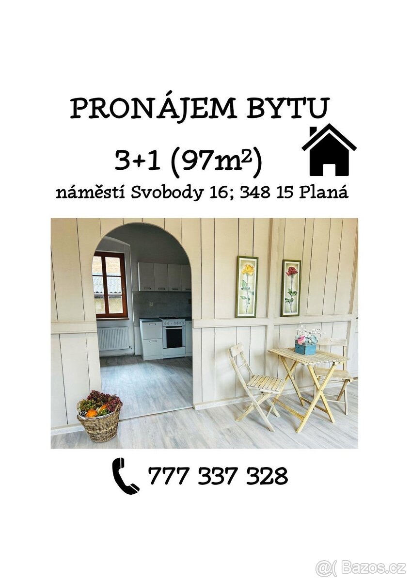 Pronájem nově zrekonstruovaného bytu