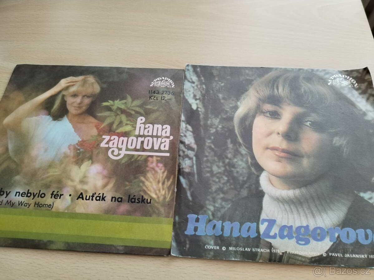 Gramofonové desky retro