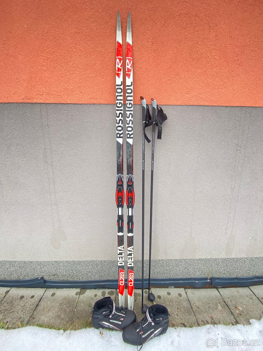 Pánské běžky Rossignol 203cm (komplet)