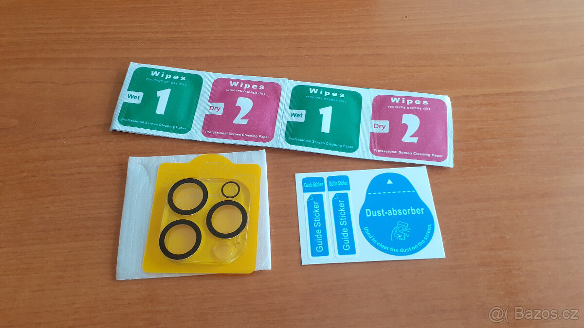 iphone 15 pro ochranné sklo na čočky fotoaparátu