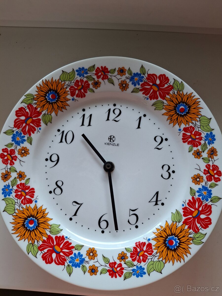 Hodiny - porcelán