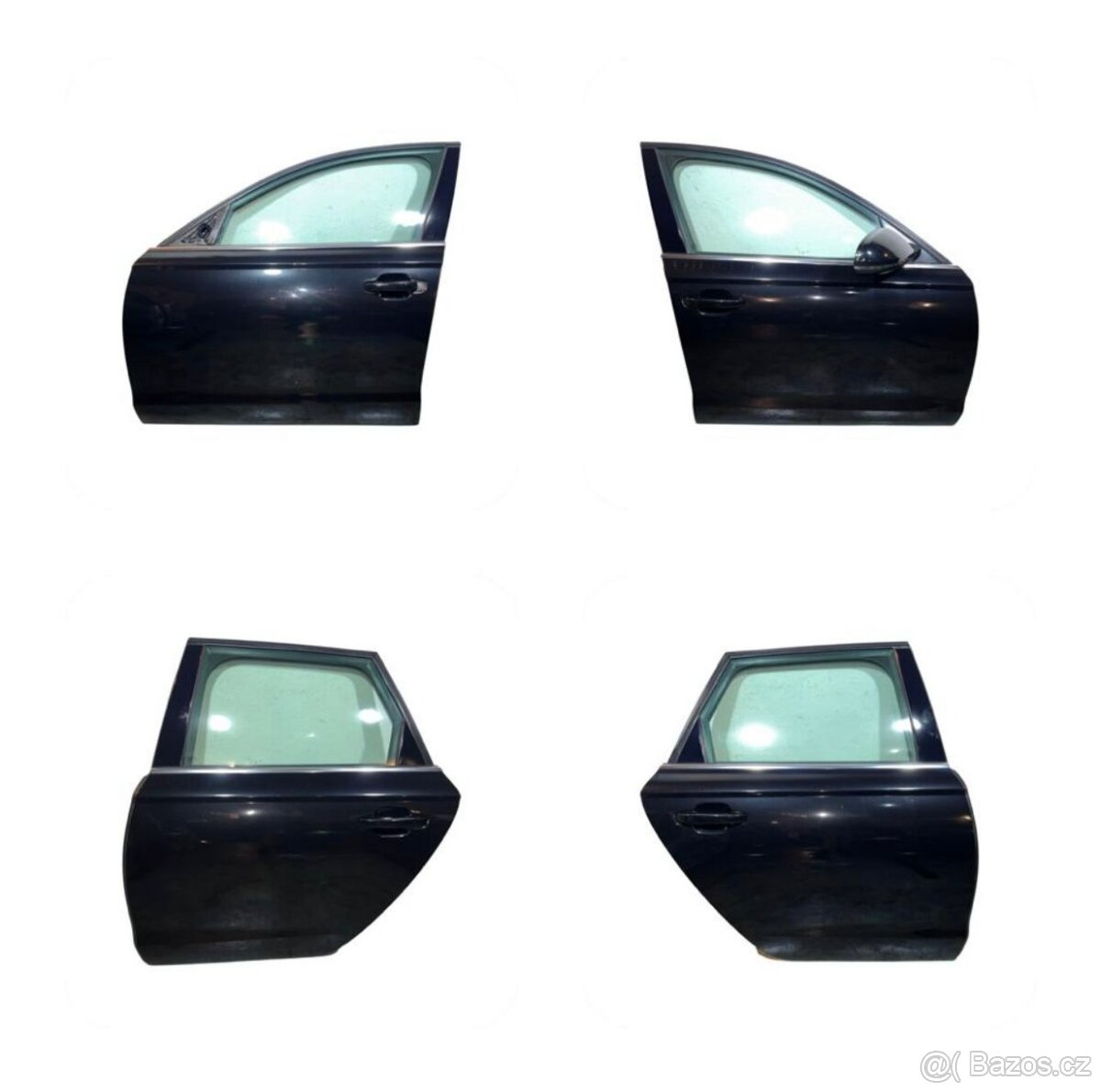 Všechny dveře černá metalíza LZ9Y Audi A6 4G C7 avant 2012