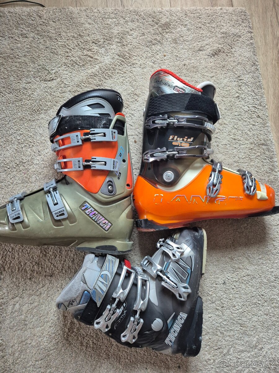 3x Lyžařské boty Technica , Lange