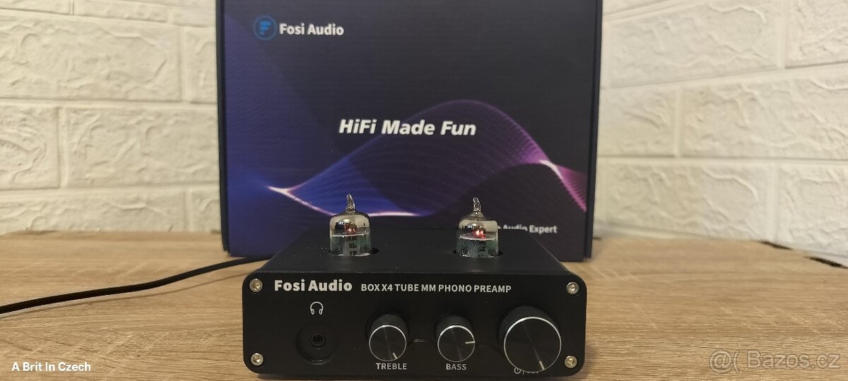 Fosi Audio BOX X4 Phono Preamp & Headphone Amplifier