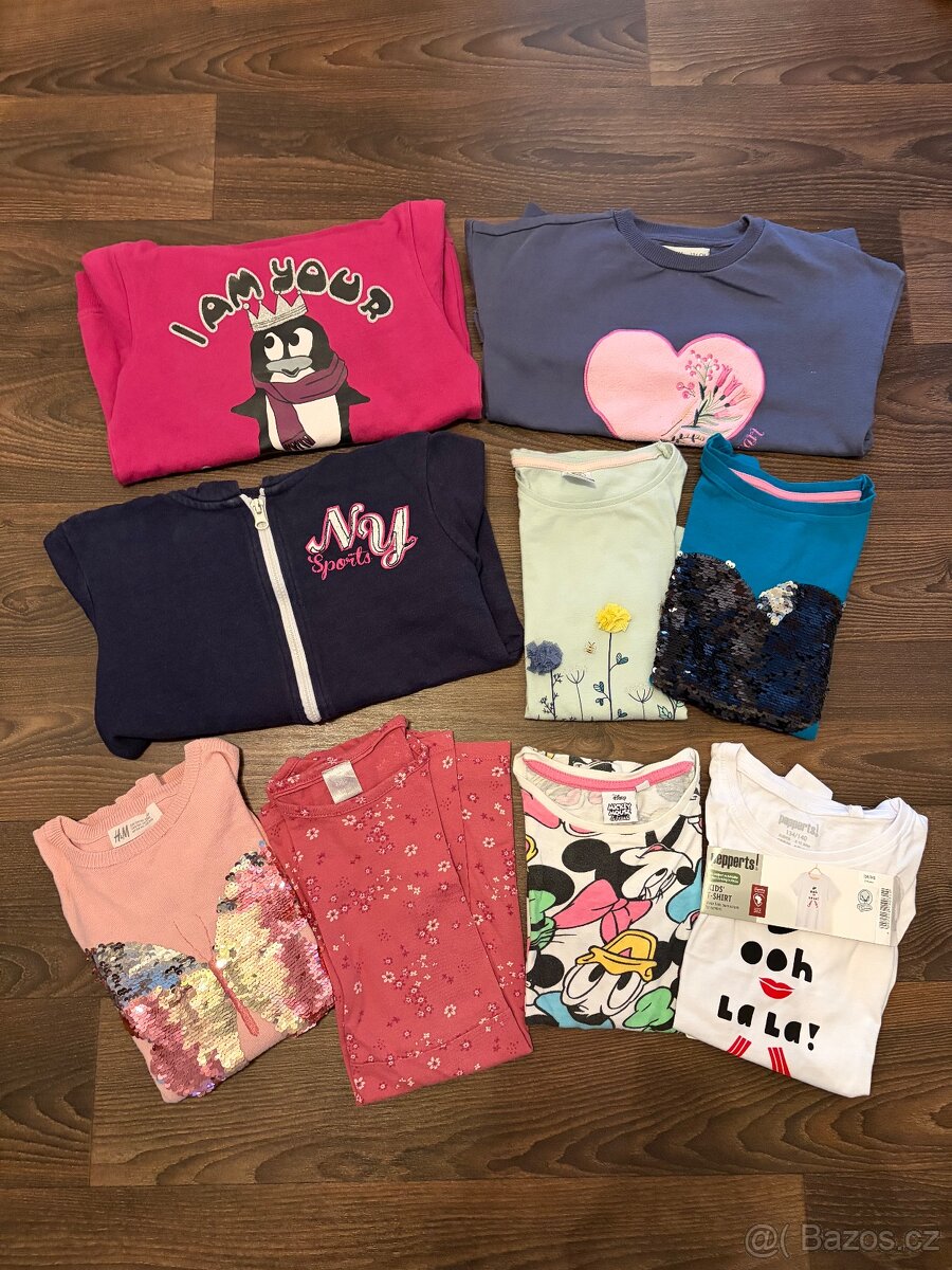 set oblečení vel. 134