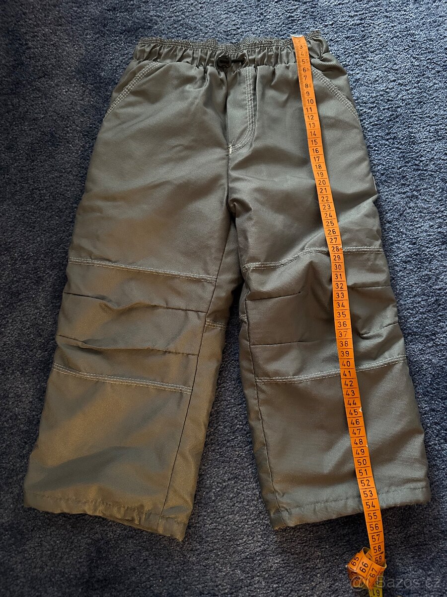 Zateplené kalhoty vel. 98