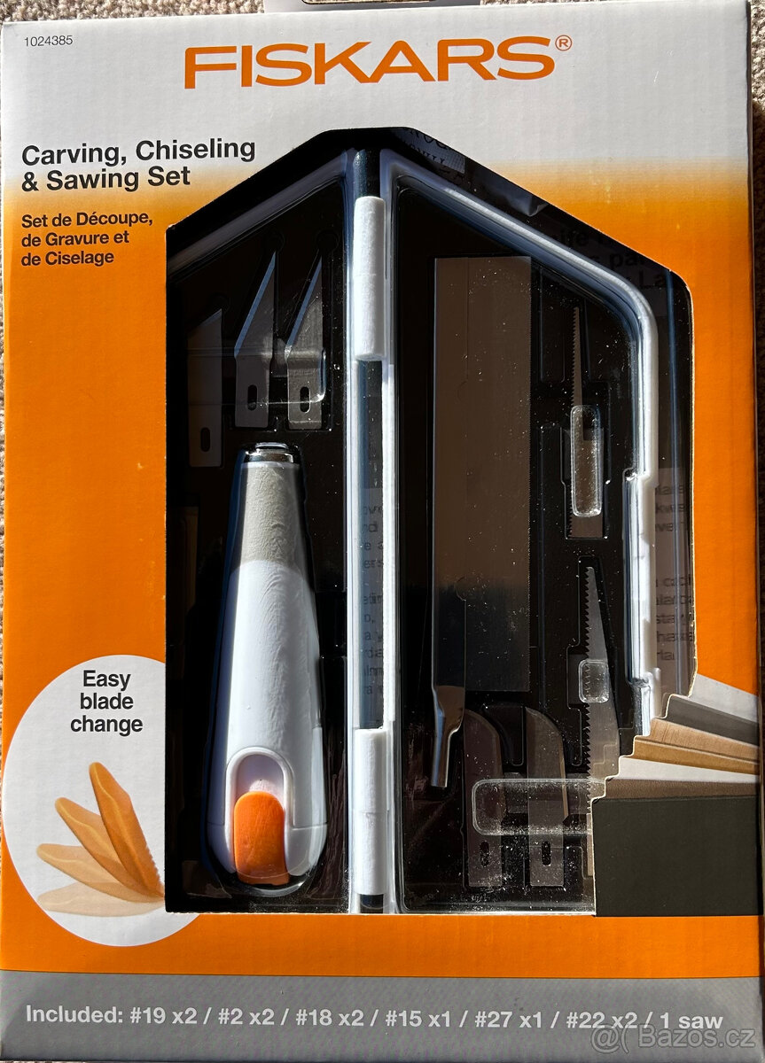Fiskars Souprava uměleckého nože a čepelí