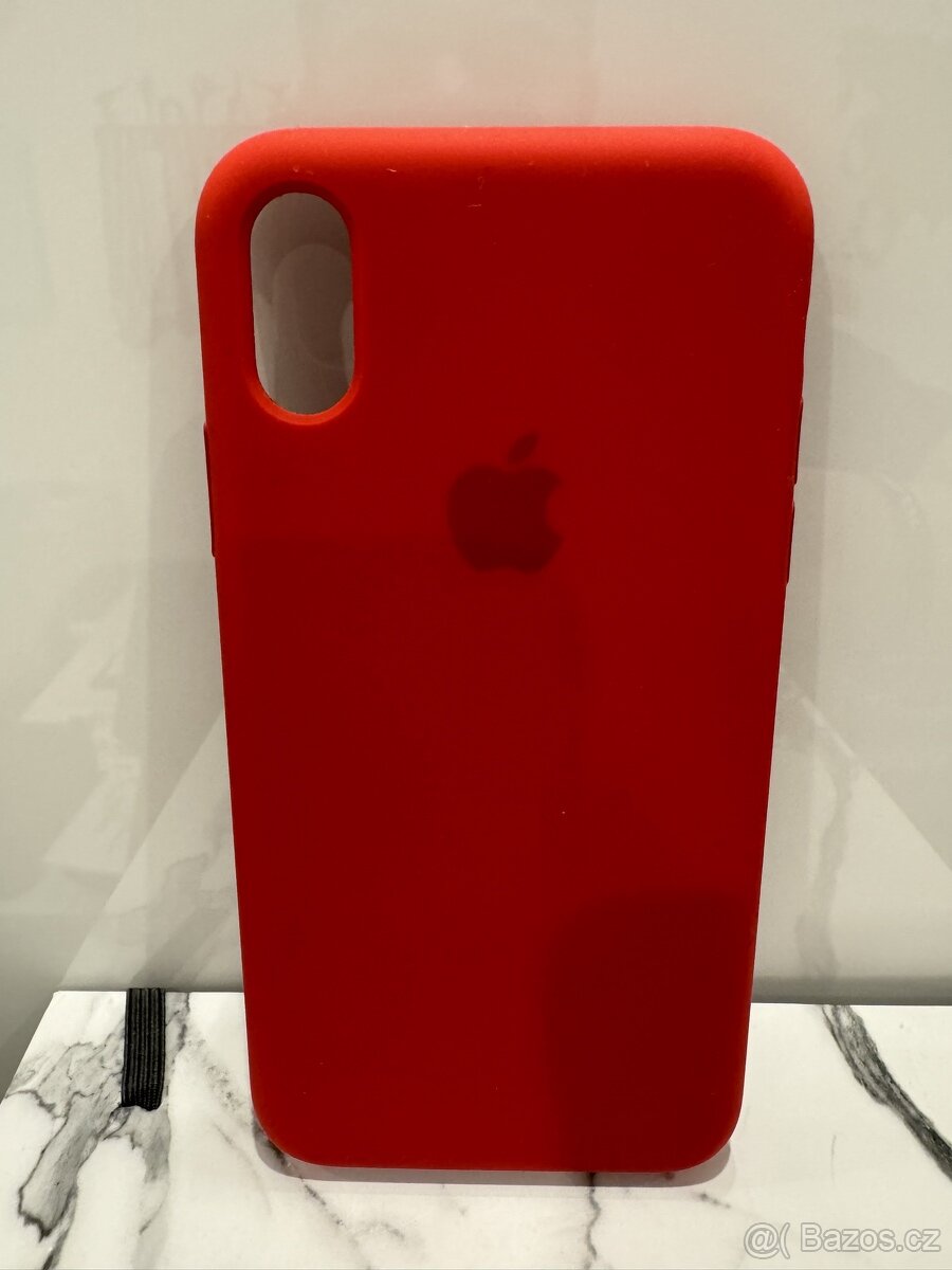 Apple Silicone Case Red - iPhone X / XS