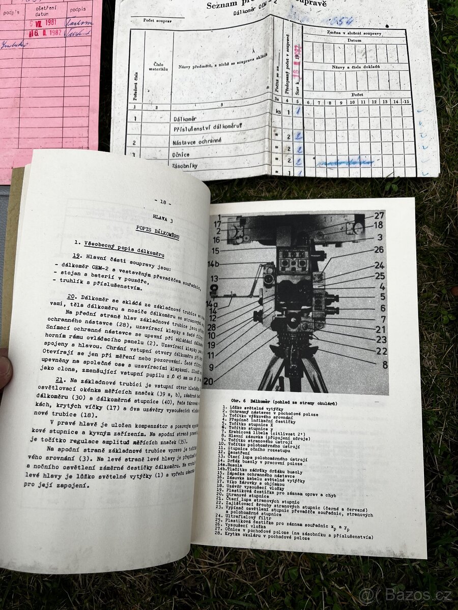 Dělostřelecký dálkoměr OEM-2 Carl Zeiss