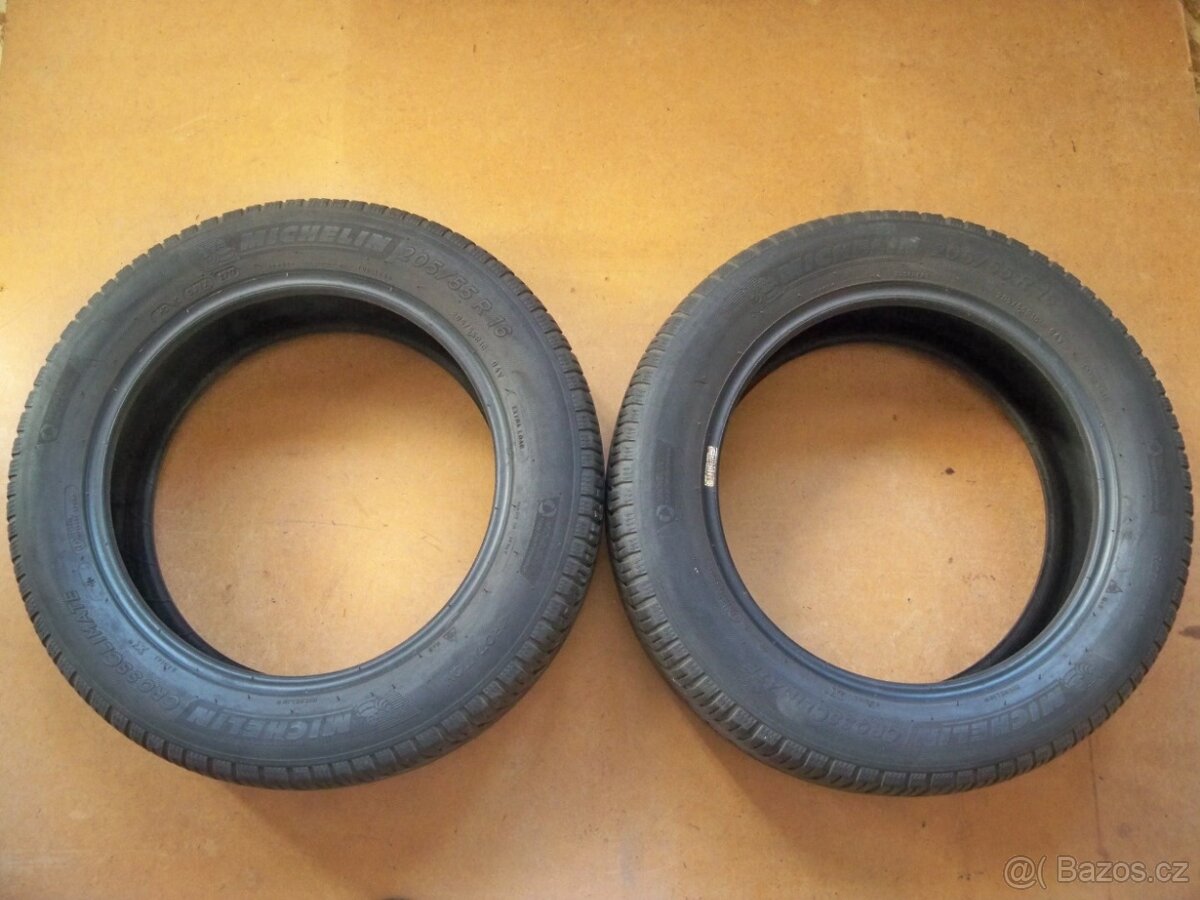 2x 205/55R16 94V XL Michelin CrossClimate 4,5mm: Cena za pár