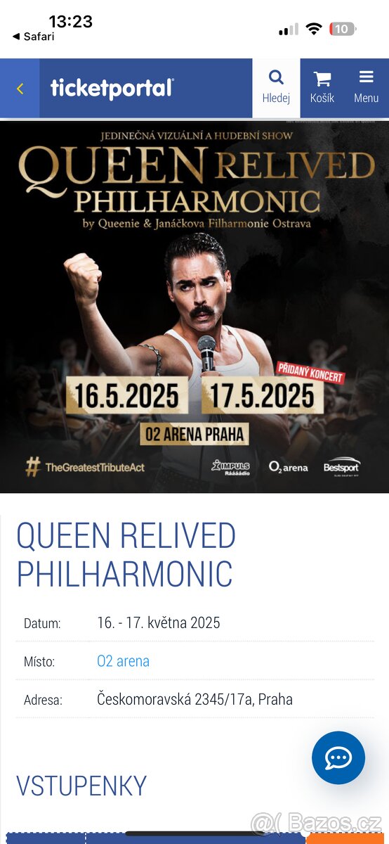 QUEEN RELIVED PHILHARMONIC by Queenie & Janáčkova Filharmon.