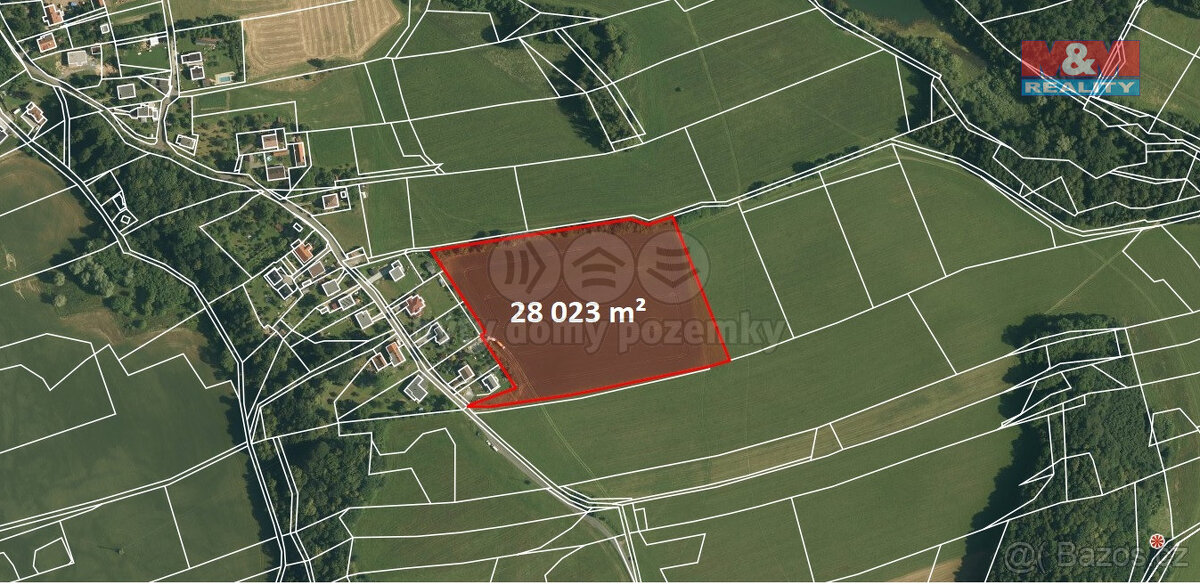 Prodej pole, 28 023 m², Kopřivnice