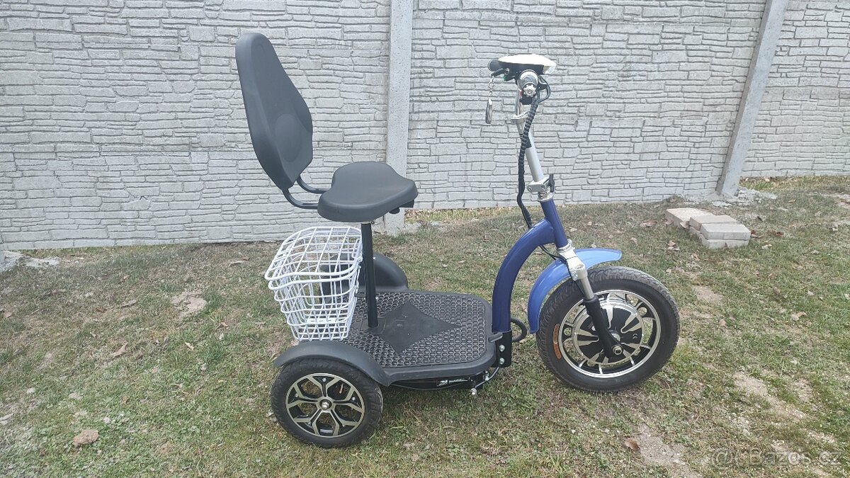 Elektro tříkolka pro seniory CY5 800W