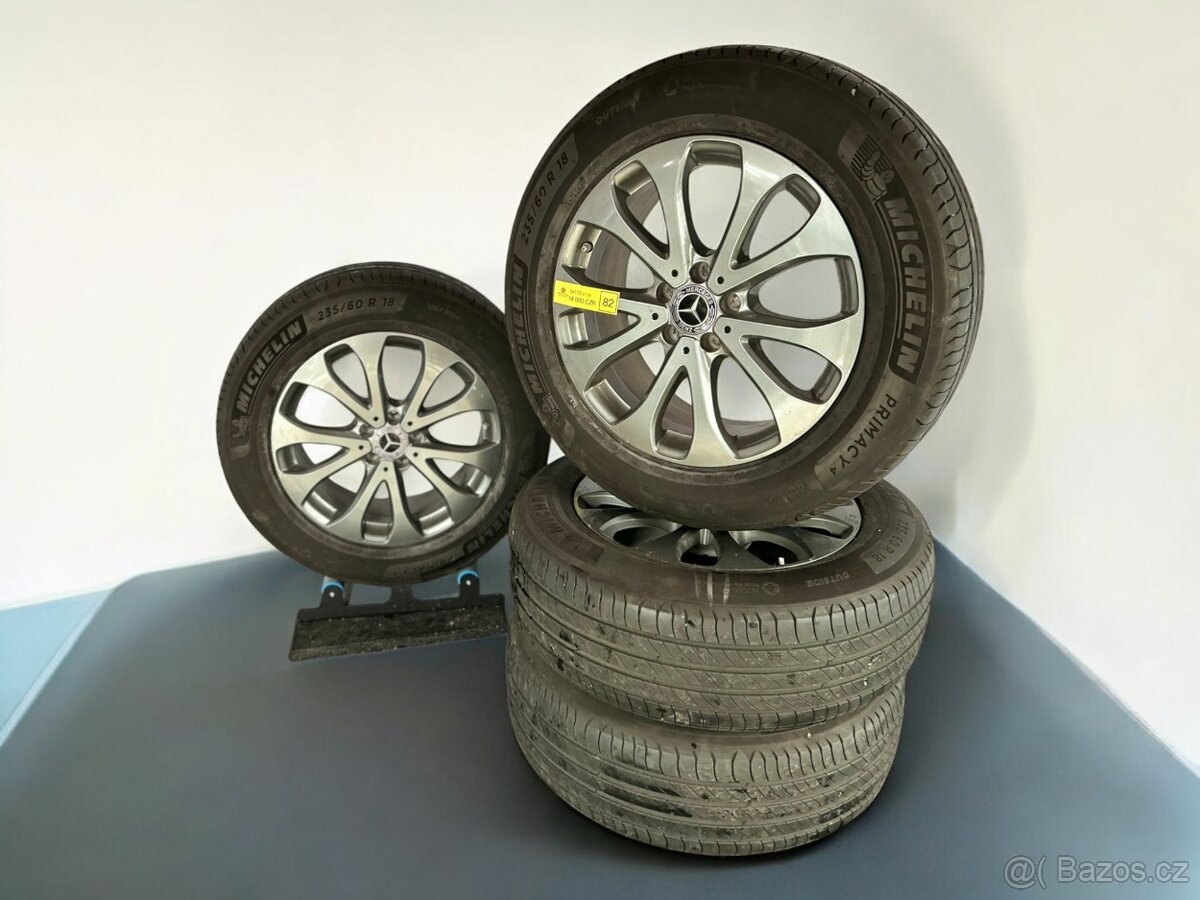 Zánovní originální alu kola Mercedes 5x112 r18