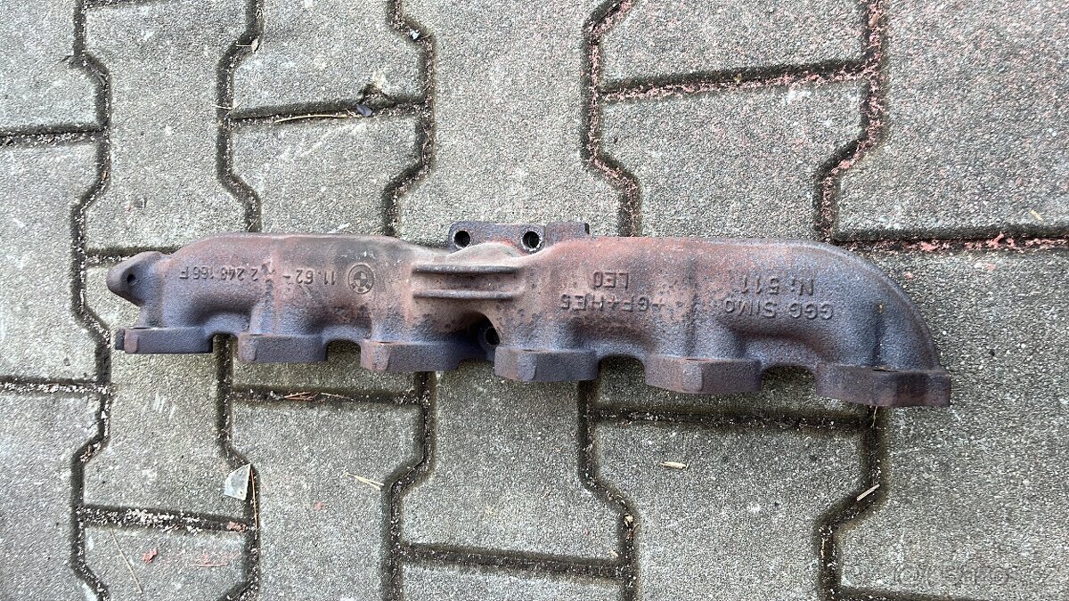 Bmw litinové výfukové svody E60 E61 E53 530D 525D 160kw
