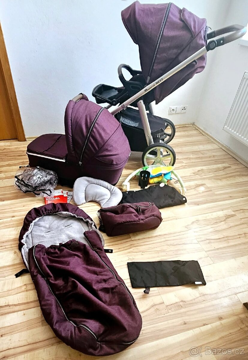 Dvojkombinace kočárku