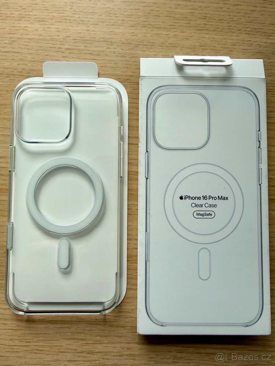 pouzdro, kryt pro iPhone 16 Pro Max - Clear Case MagSafe