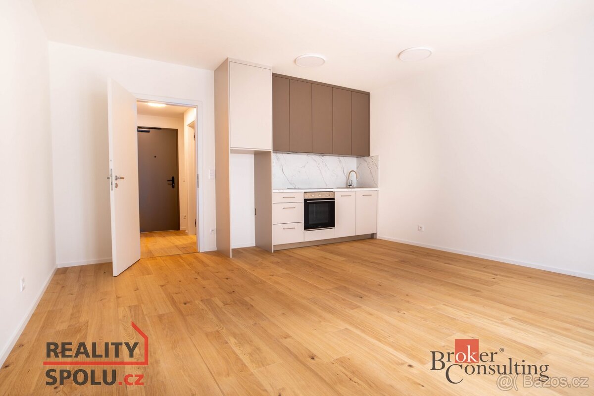 Pronájem, byty/1+kk, 37 m2, Bratislavská, Brno, Brno-město [