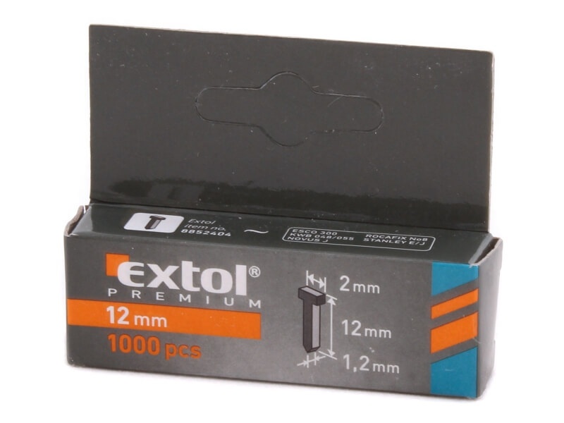 Hřebíky pro sponkovací pistole, balení 1000ks