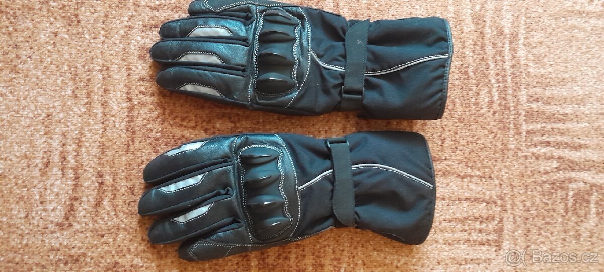 Zateplené moto rukavice L