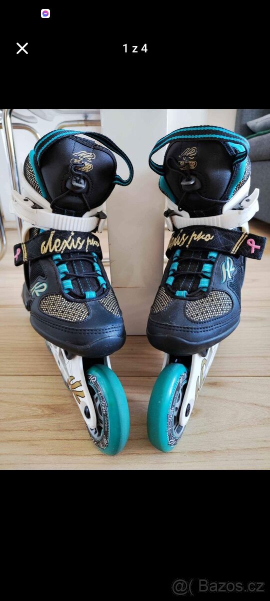 Koleckove brusle K2 Alexis pro 84 velikost 35