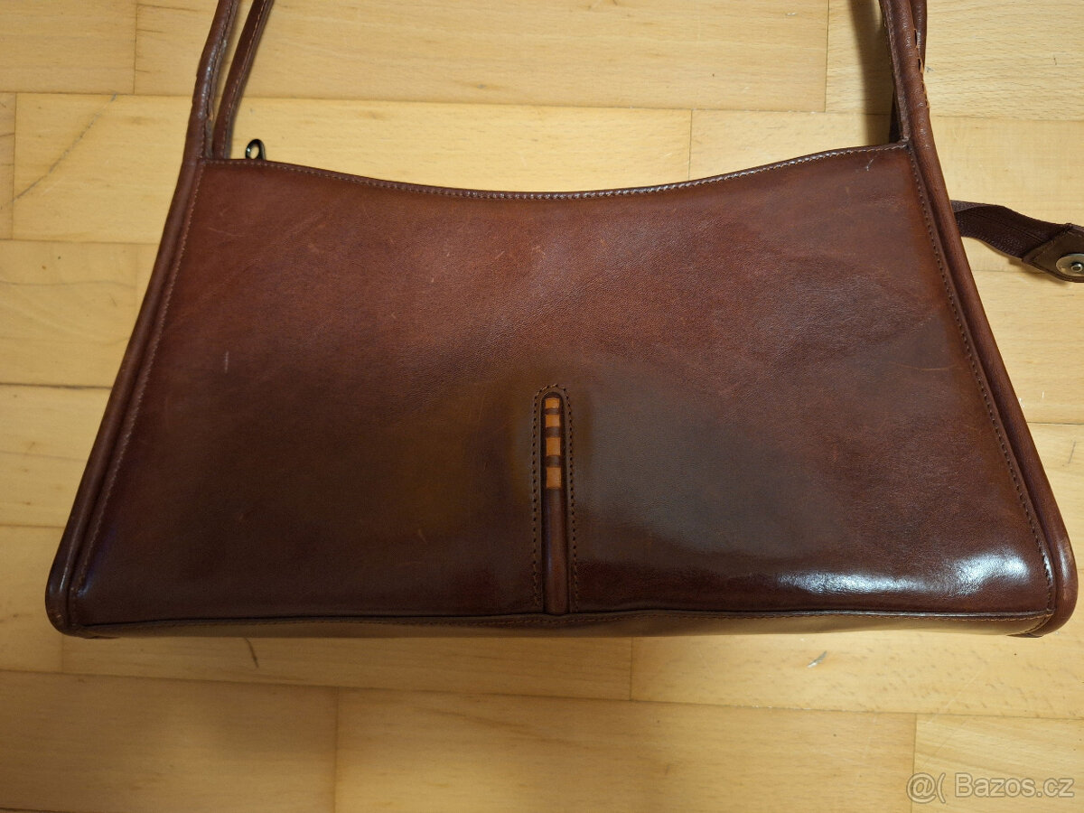 Dámská kožená kabelka zn. Hajn
