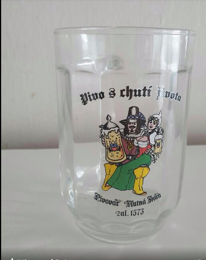 Půllitry Kutná Hora s uchem, nové