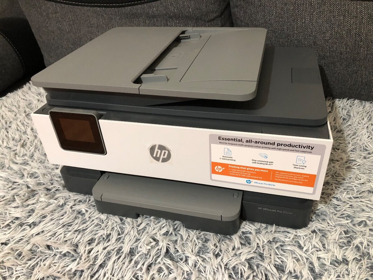 HP OfficeJet Pro 8024e , téměř nová .