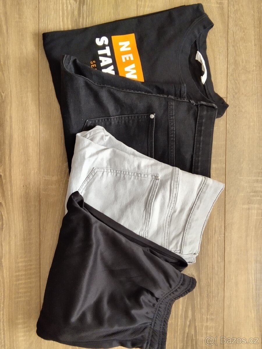 Chlapecké kalhoty, kraťasy, tričko H&M