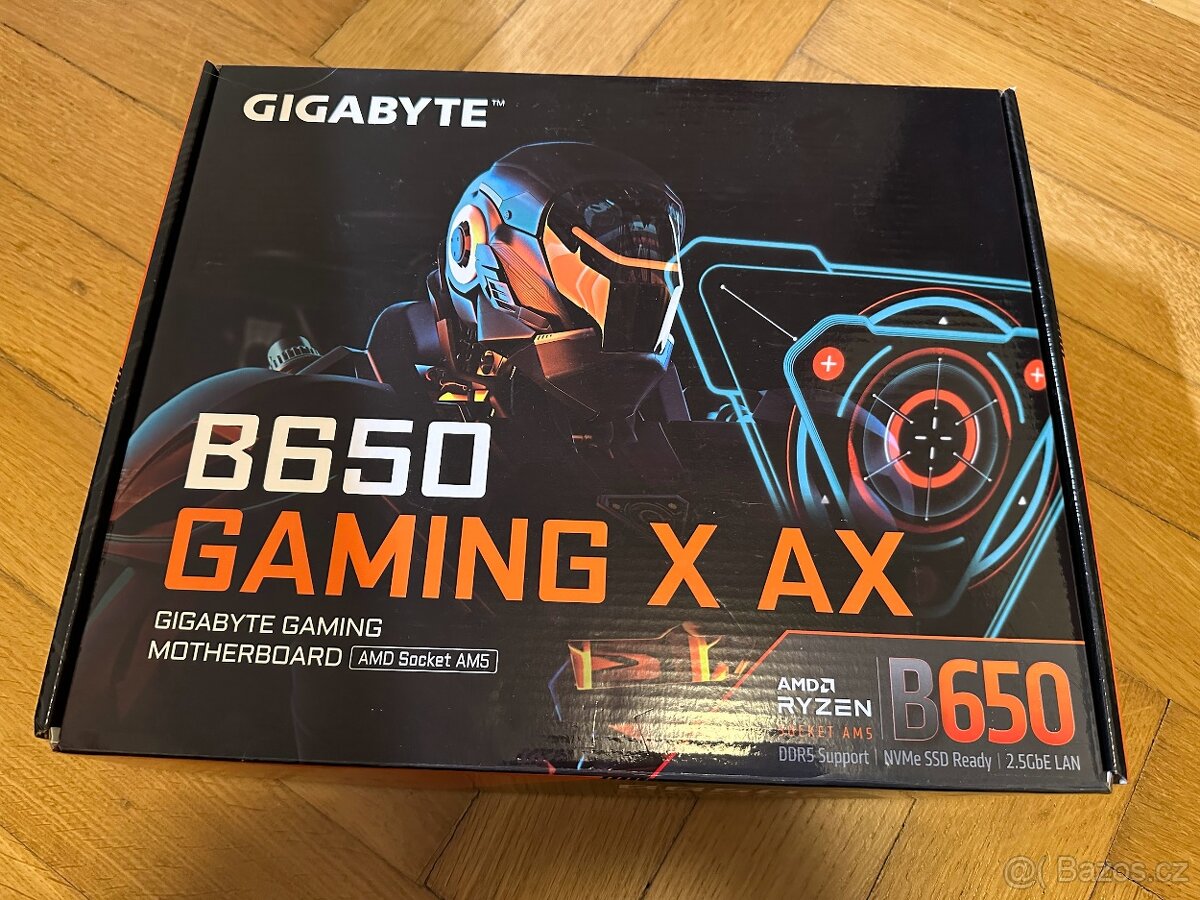 Prodám Gigabyte Gaming X AX B650 AM5 DDR5 ATX