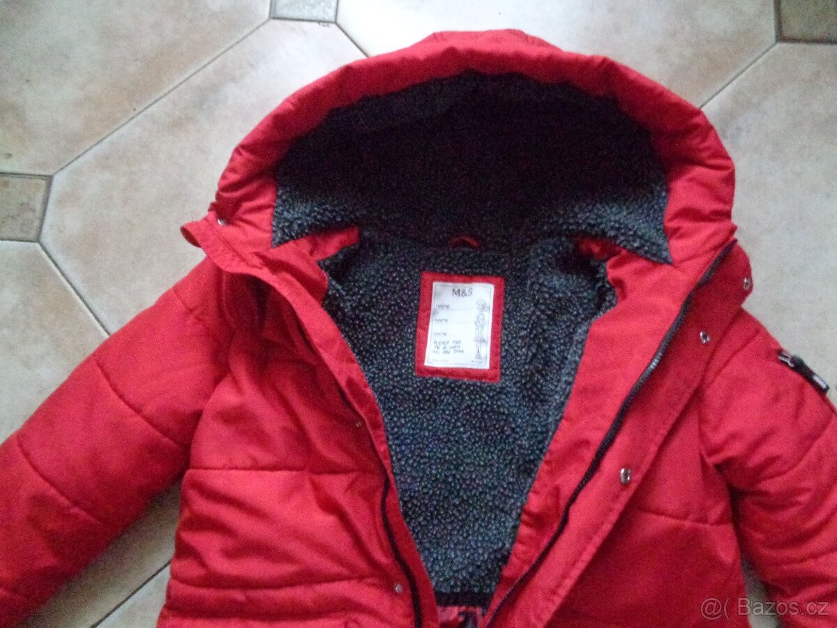 Zimní bunda M&S, vel. 170