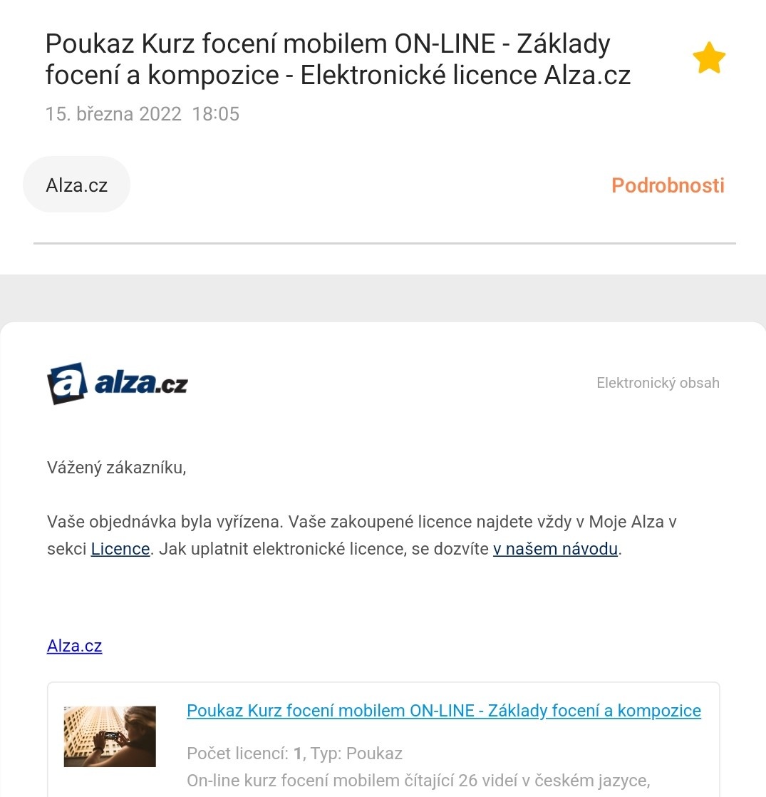Kurz focení mobilem ON-LINE – Základy focení a kompozice