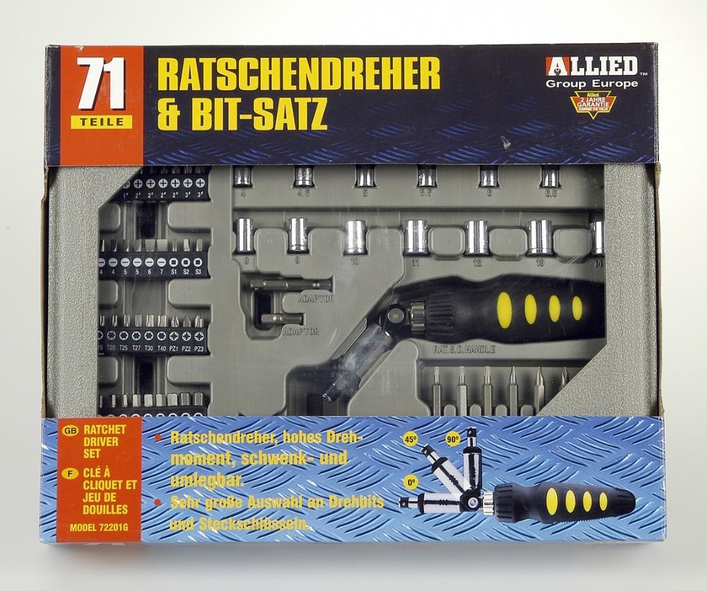 71-dílná sada nářadí, nová