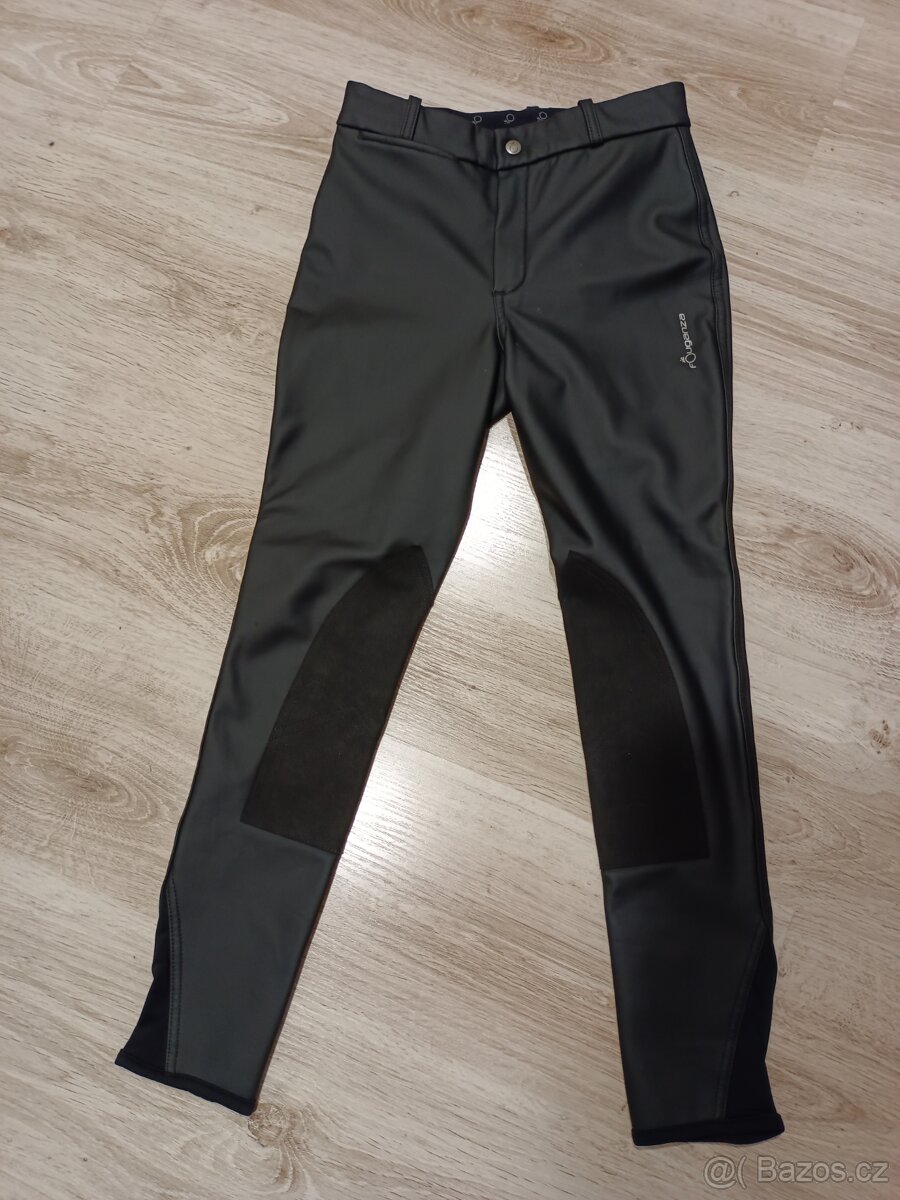 Dětské zimní jezdecké nepromokavé rajtky Fouganza, 140