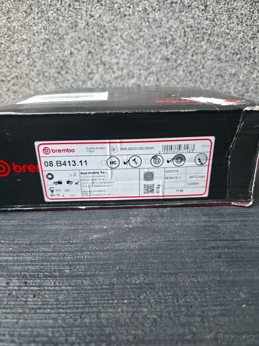 Sada zadních brzd Octavia 3 RS