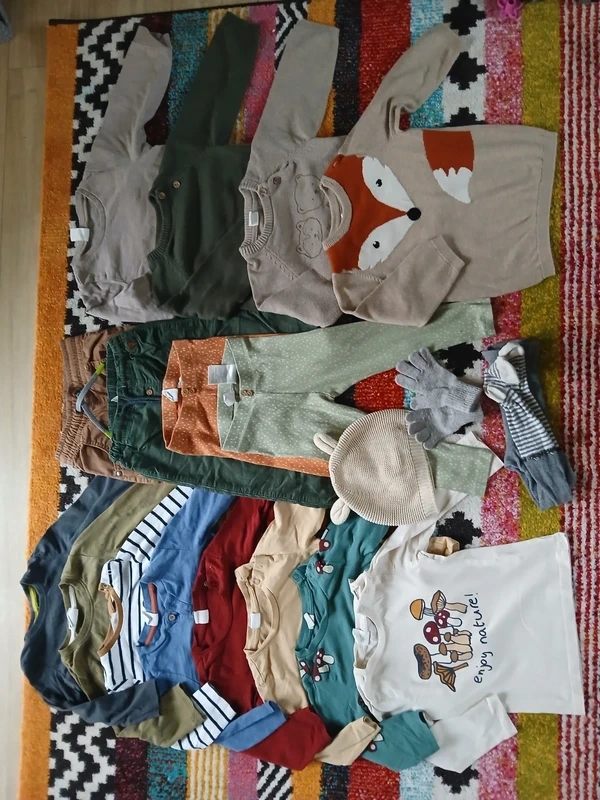 Set podzimního oblečení 86/92