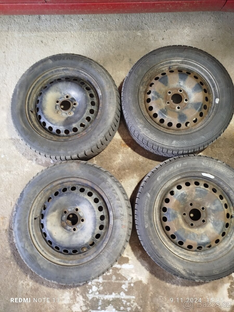 Pneu + Plech. - 215/55 R16