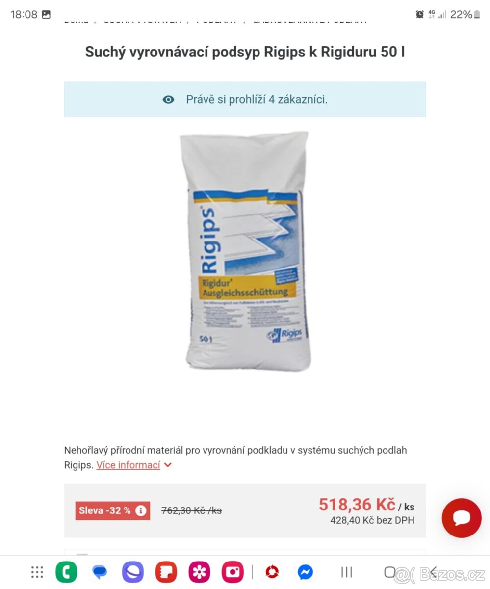 Suchý vyrovnávací podsyp