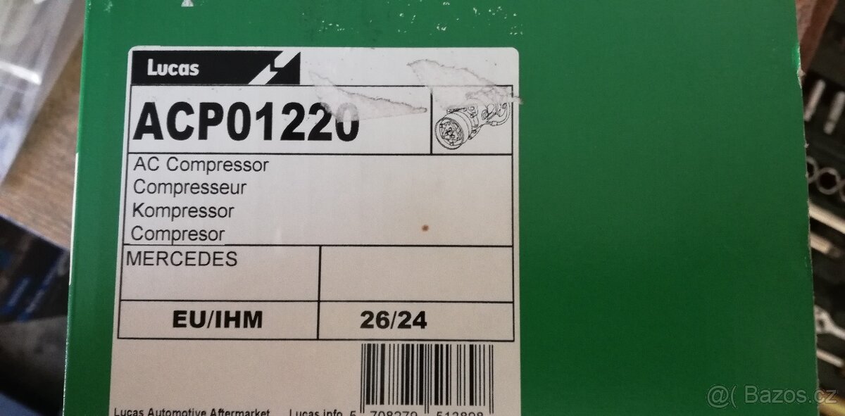 Mercedes - kompresor klimatizace